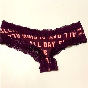 2 for $15 pink Victoria’s Secret burgundy panty